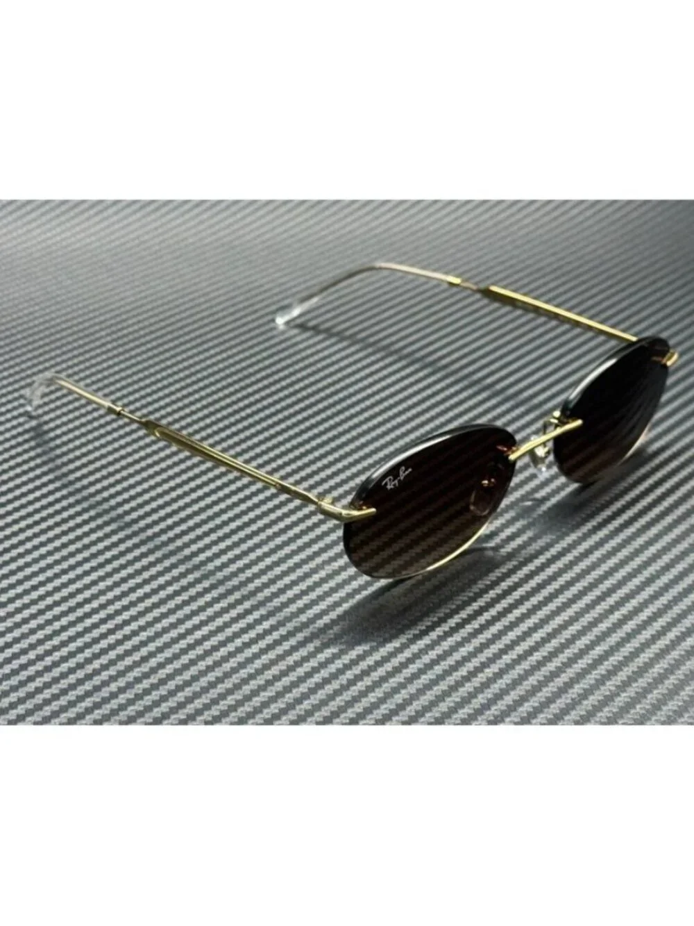 New Ray-Ban Men Arista Gold Sunglasses 54-18-145